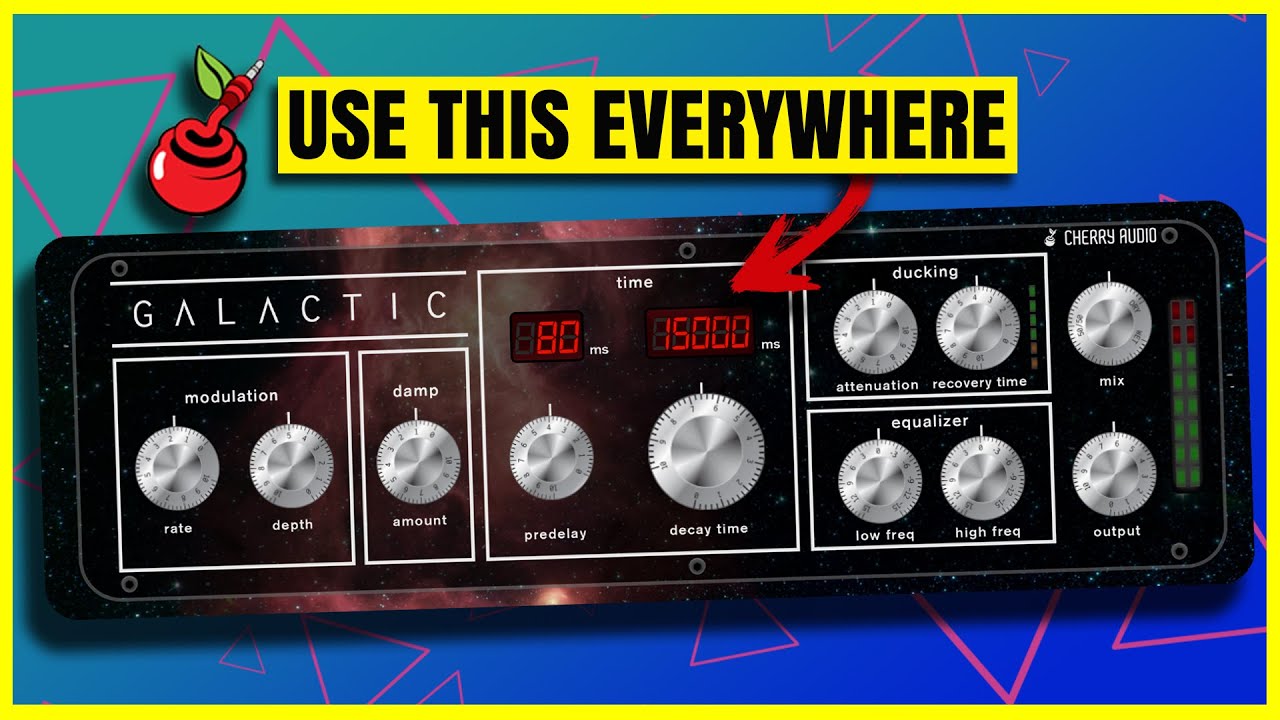 Cherry Audio Galactic Reverb Review: Ultimate Mix Clarity Tool