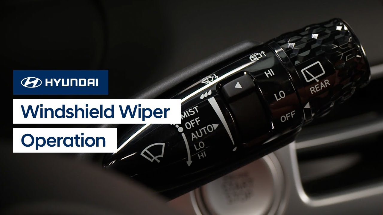 Master Your Hyundai Wiper Controls: A Complete Guide