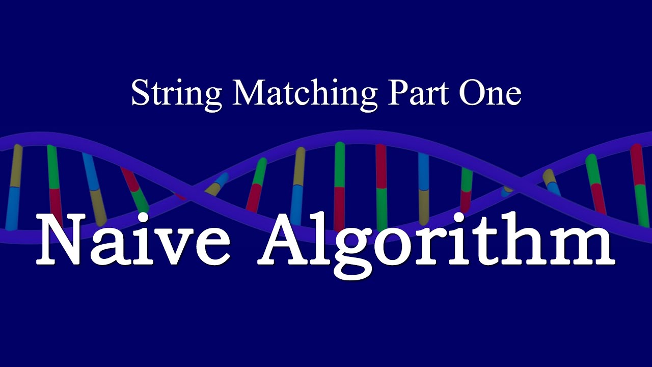 Naive String Matching Algorithm Explained Simply