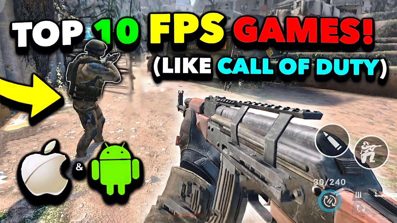 Top 10 Mobile FPS Games: Best Alternatives to COD Mobile in 2024