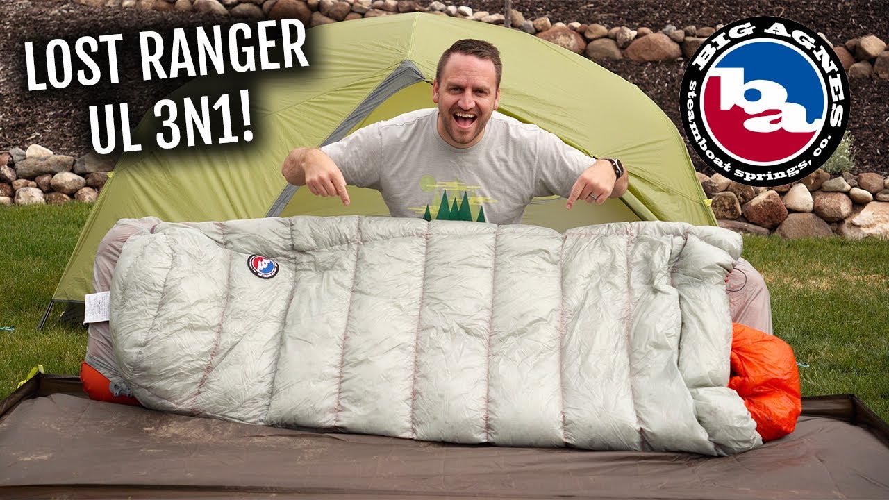 Big Agnes Lost Ranger UL Review: 3-in-1 Sleeping Bag Tested