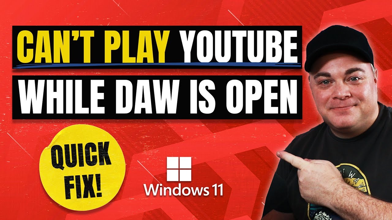 Fix Windows Audio Conflict with DAW in 3 Steps