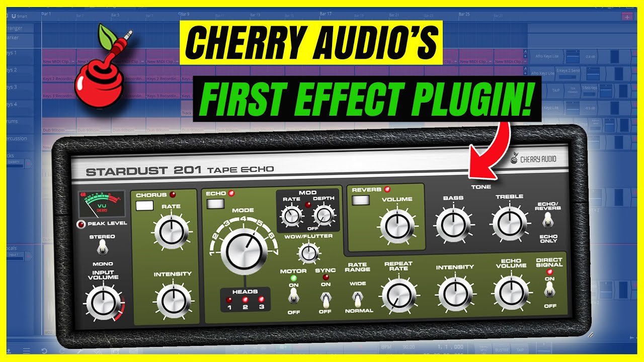 Cherry Audio Stardust Review: Tape Echo Effects Tested