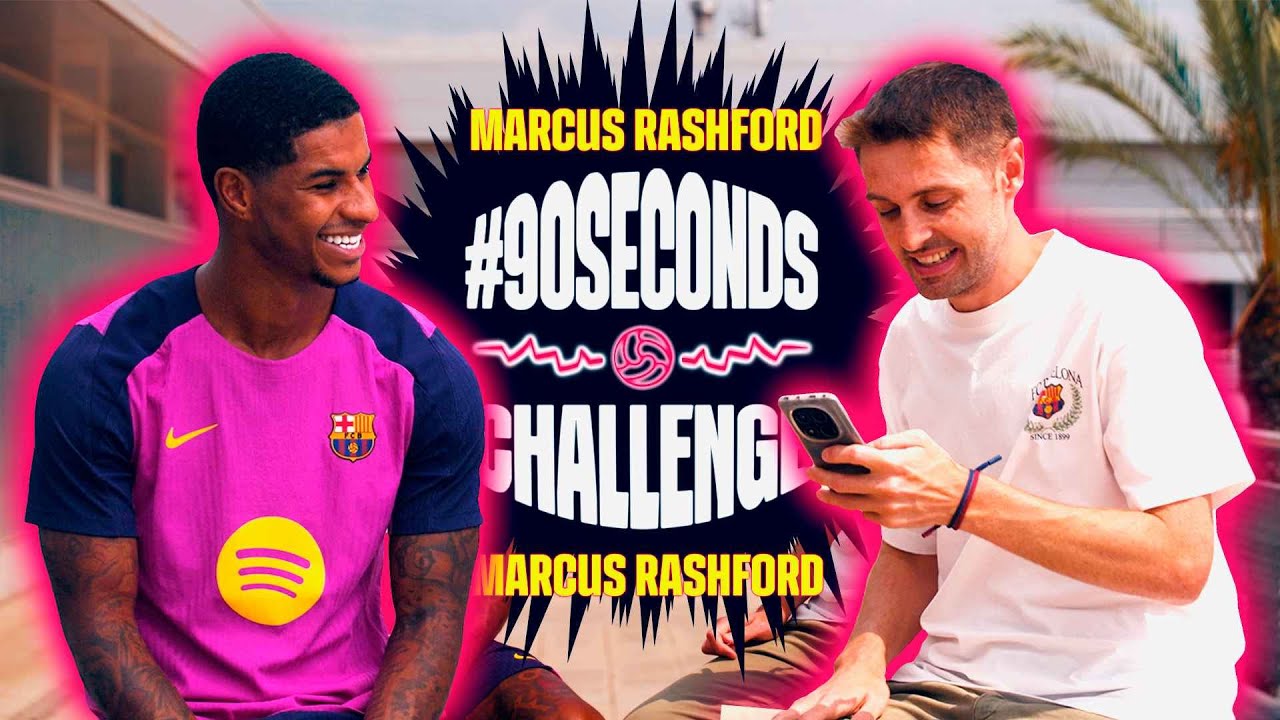 Marcus Rashford's 27 Rapid-Fire Answers: Messi, Movies & More!