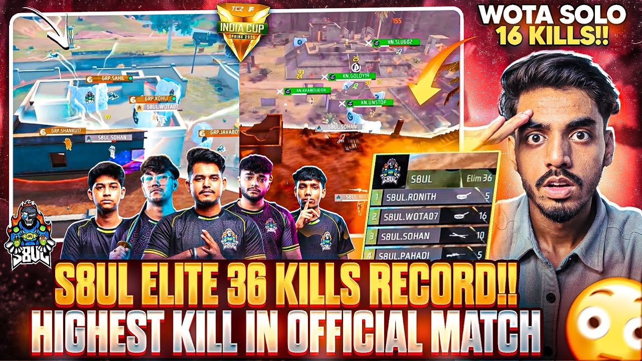 STV Elite's 36-Kill BGMI Record: Vota's 16 Solo Kills Analysis