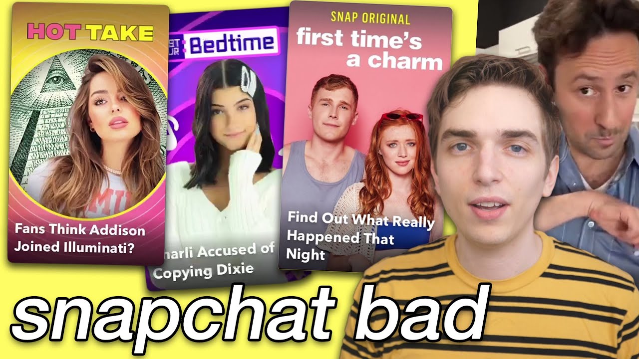 Snapchat Discover Content Critiqued: Why It's Aggressively Stupid