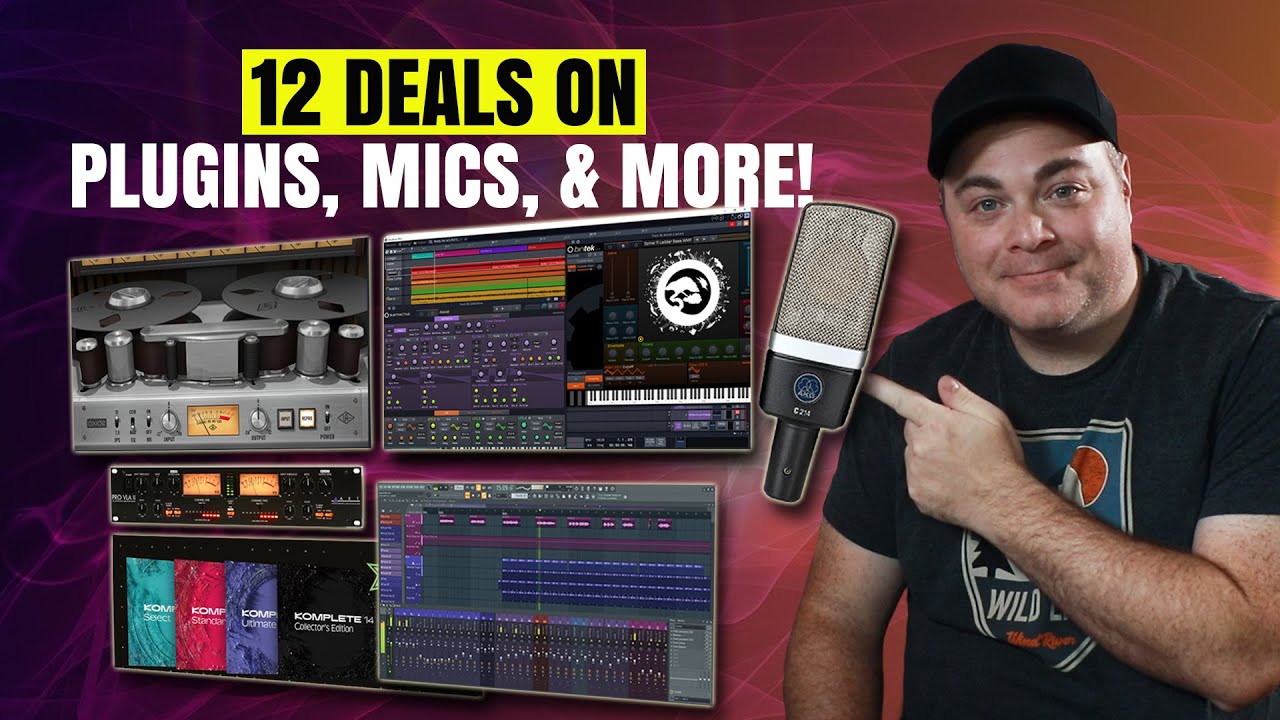 Top Black Friday Music Production Deals 2023: Plugins, Hardware & DAWs