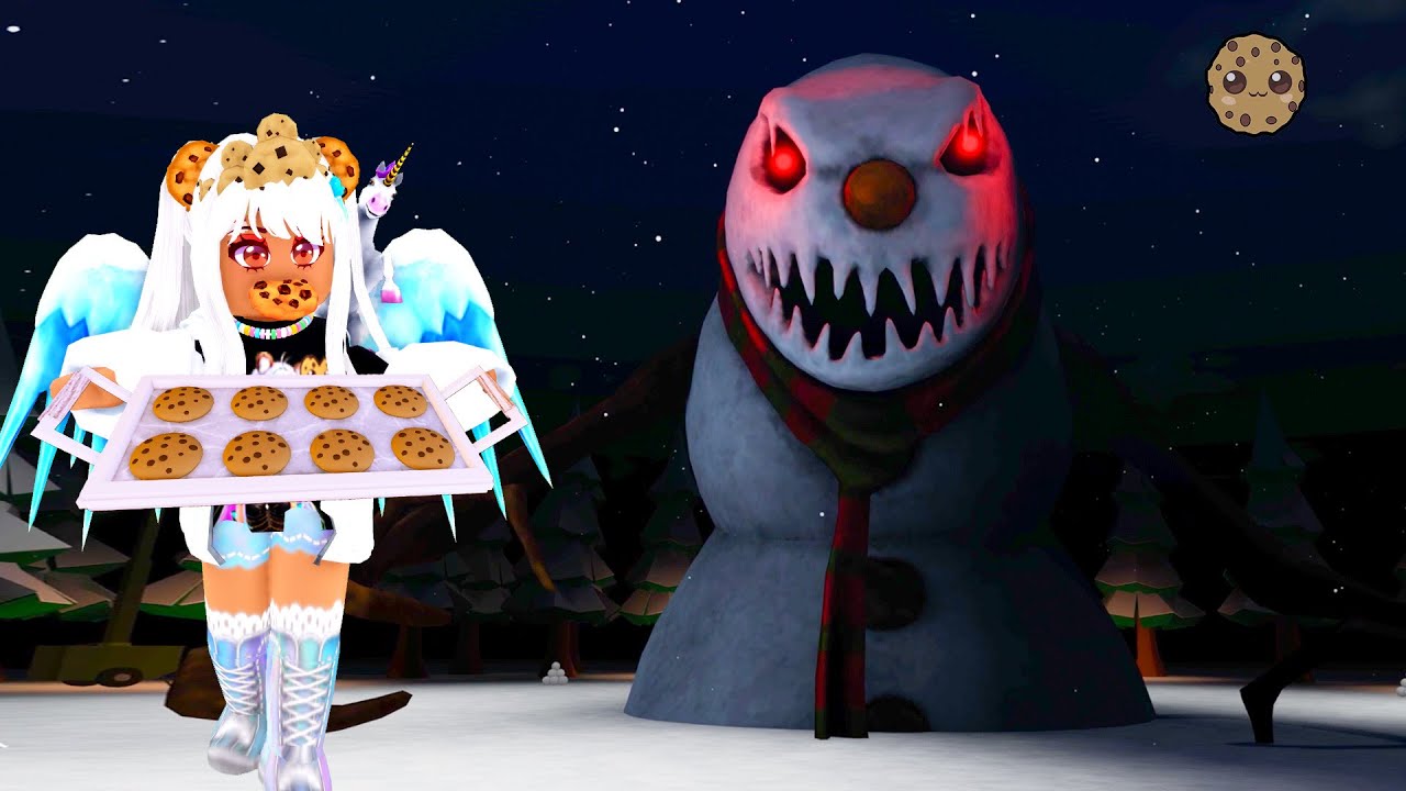 Cookie Swirl C's Roblox Christmas Adventure: Baking, Decorating & Snowman Rescue!