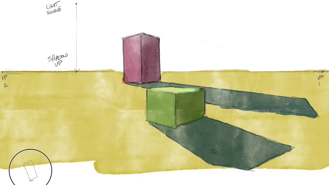 Master Cast Shadows: Rectangle & Sphere Drawing Techniques