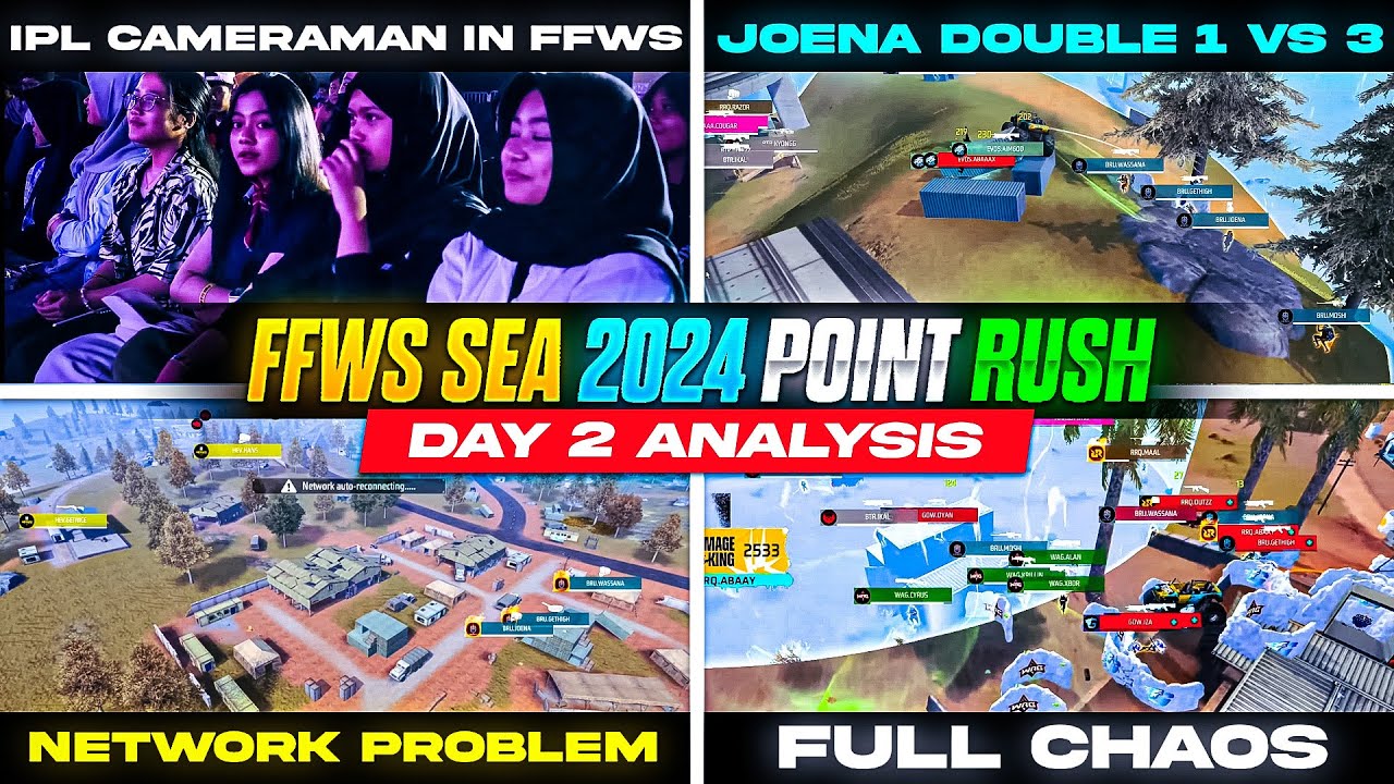 Free Fire World Series Day 2: Top Clutches & Standings