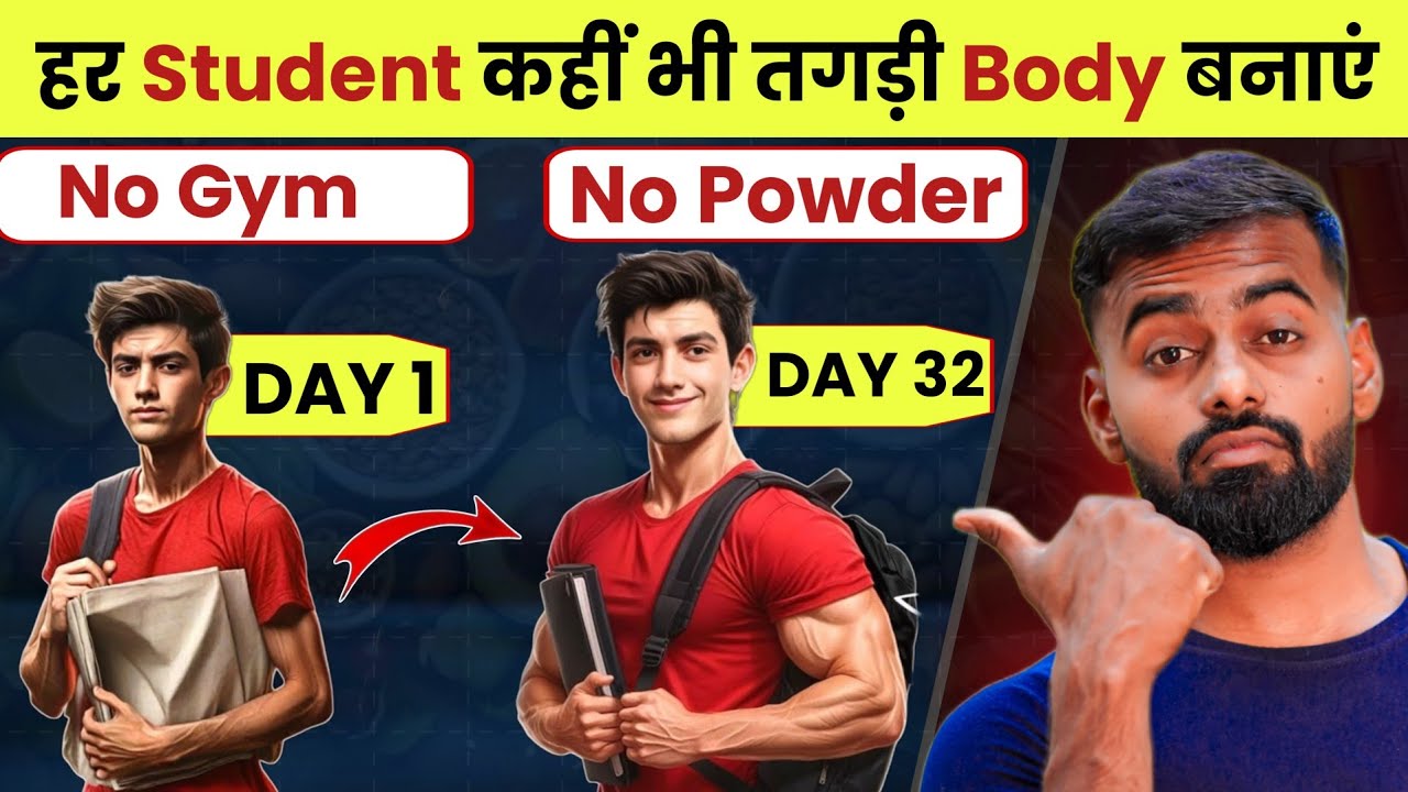 Build Muscle at Home Without Gym or Supplements: Complete Guide