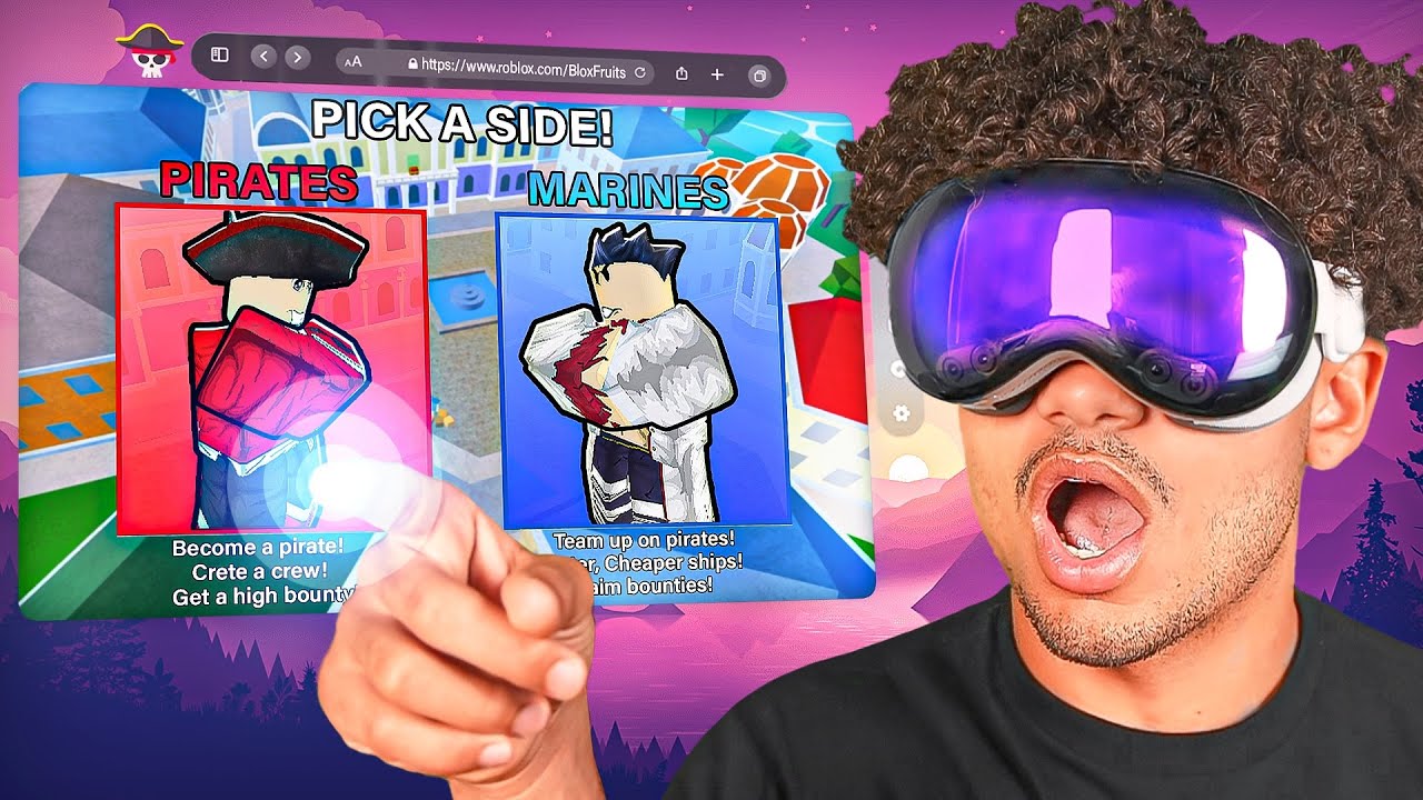 Play Roblox Blox Fruits on Apple Vision Pro: Full Workaround Guide