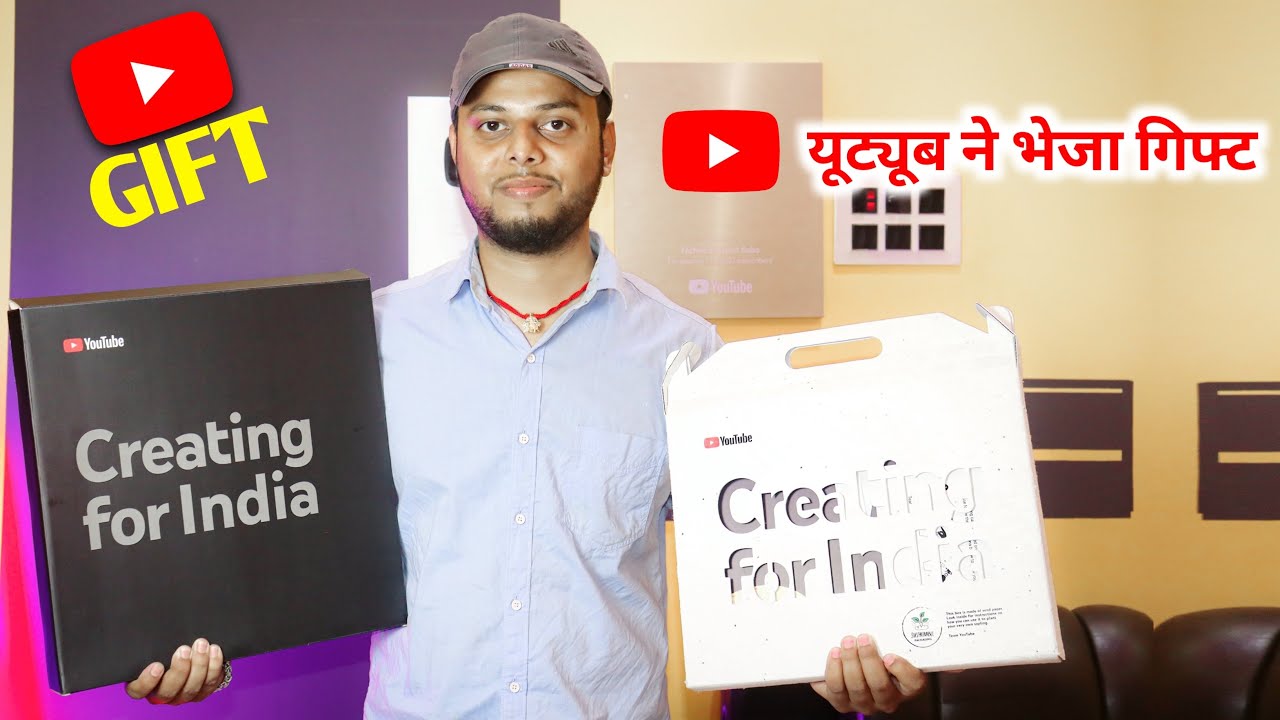 title：YouTube India Mystery Box Unboxing: What’s Inside the Creator Gift?