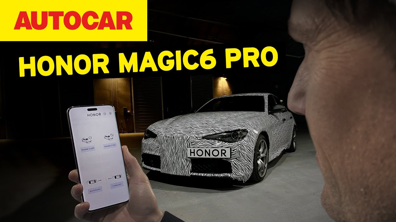 title：Honor Magic 6 Pro AI Eye Tracking: Control Car Hands-Free