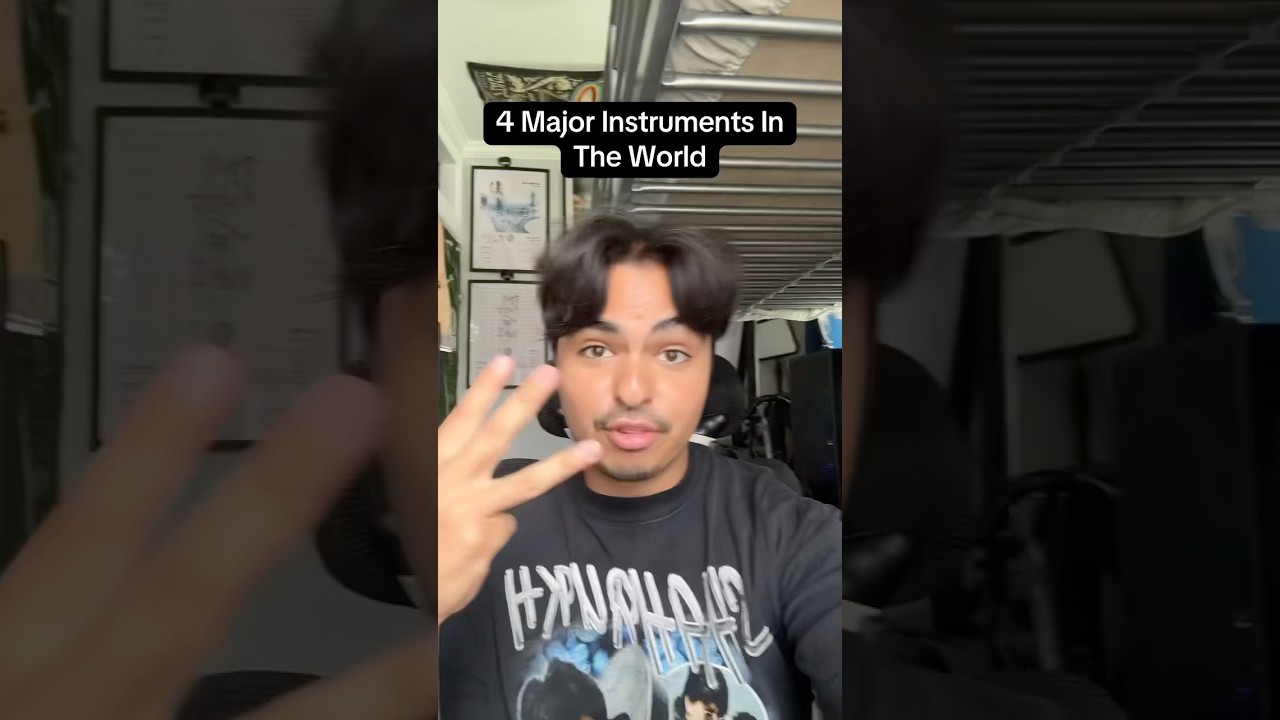 Top 4 Instruments to Learn: Global Popularity & Expert Insights