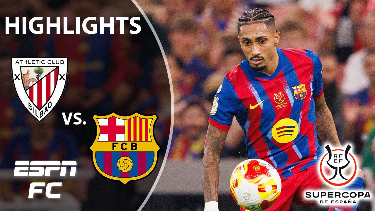 Barcelona Crush Athletic Club 5-0 in Super Cup Semifinal Masterclass