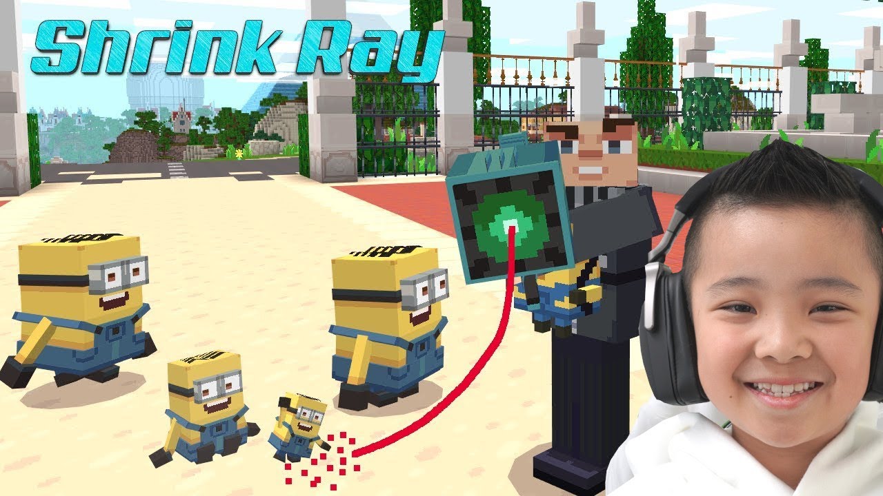 Minecraft Minion Shrinking & Despicable Me Tour Guide