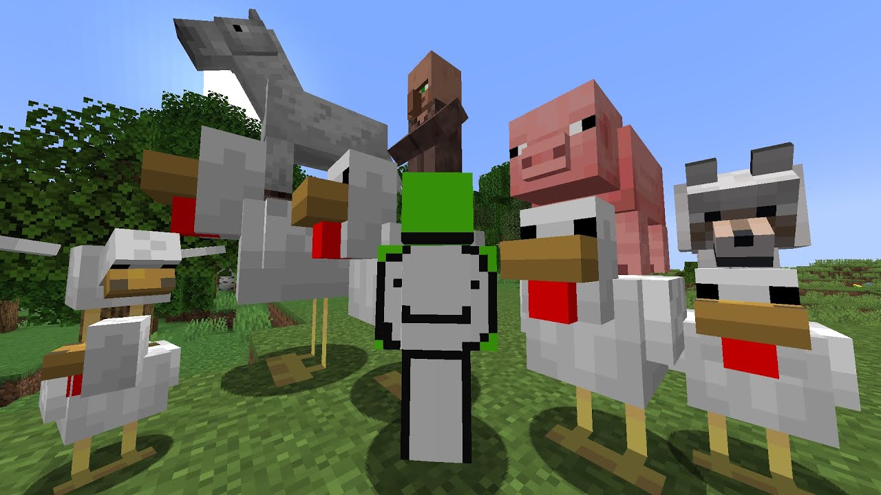 Minecraft Chicken Jockey Challenge: Beating the Game