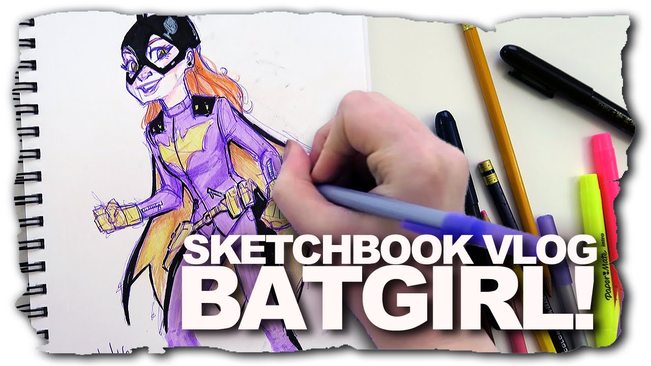 Batgirl Sketch Guide: Art Techniques from Modern Comics