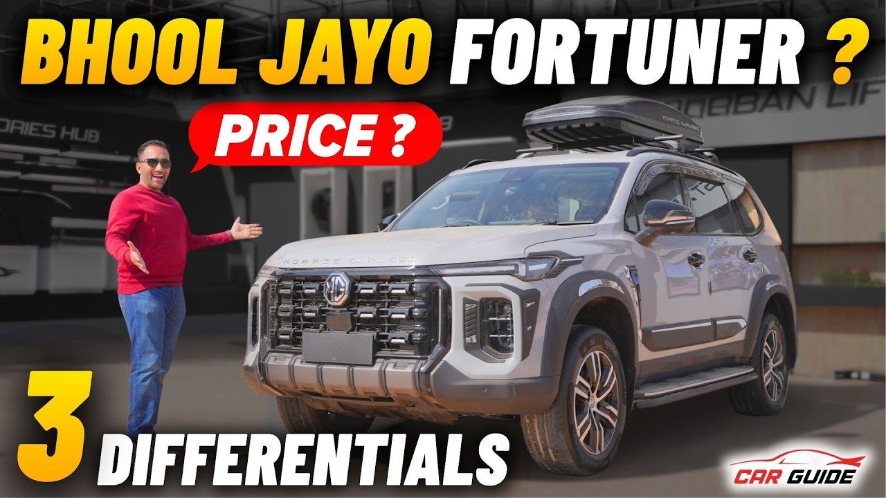 MG Gloster vs Fortuner: Ultimate Luxury SUV Comparison Guide