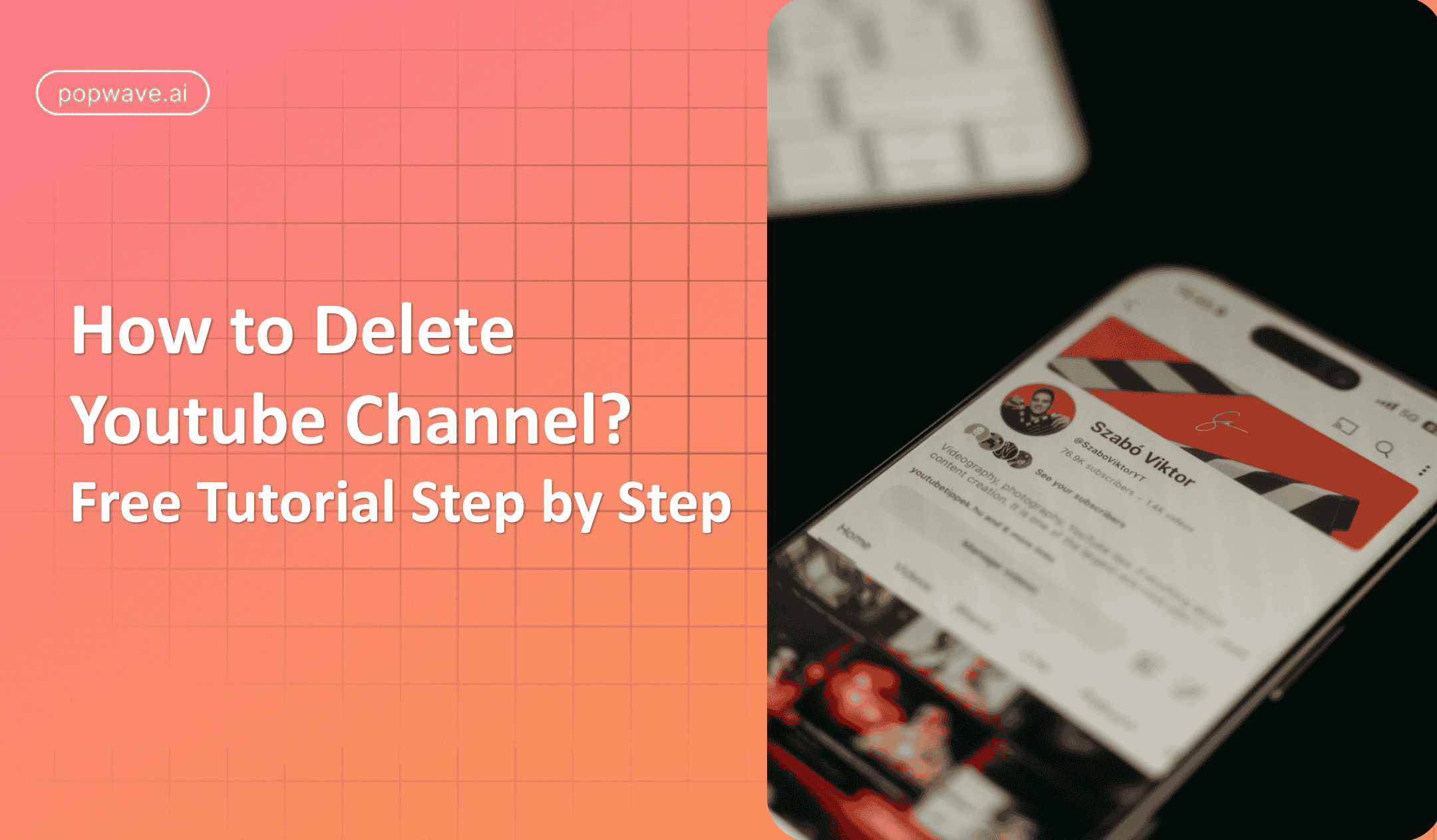 How to Delete Youtube Channel | Free Tutorial Step by Step