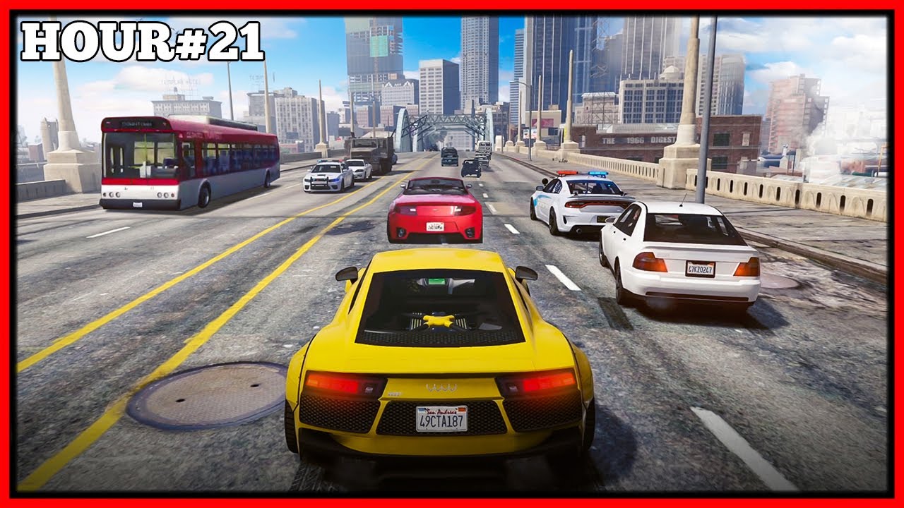 Can You Play GTA 5 RP Without Breaking Laws? 24-Hr Challenge