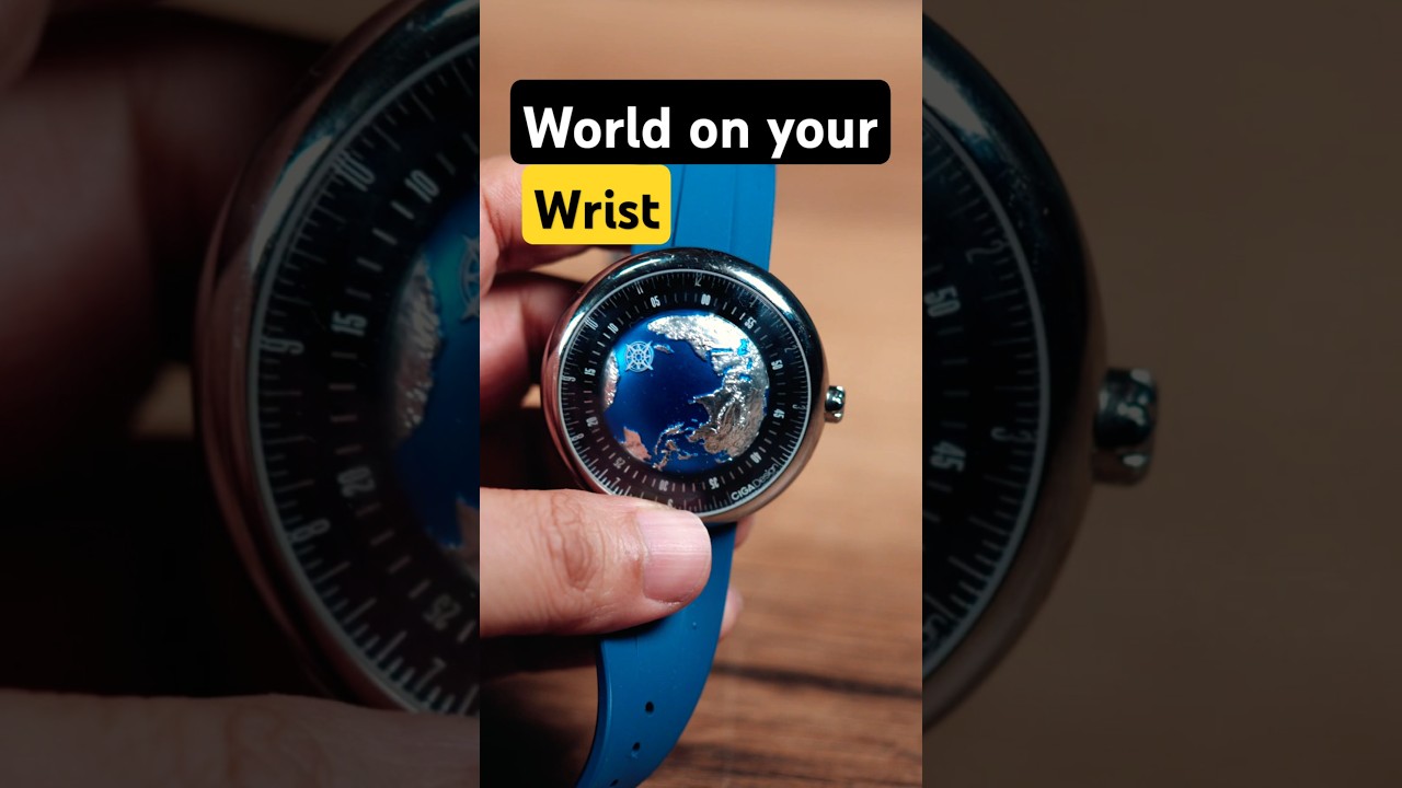 Seaga Blue Planet 2 Watch: How to Read This Globe Timepiece