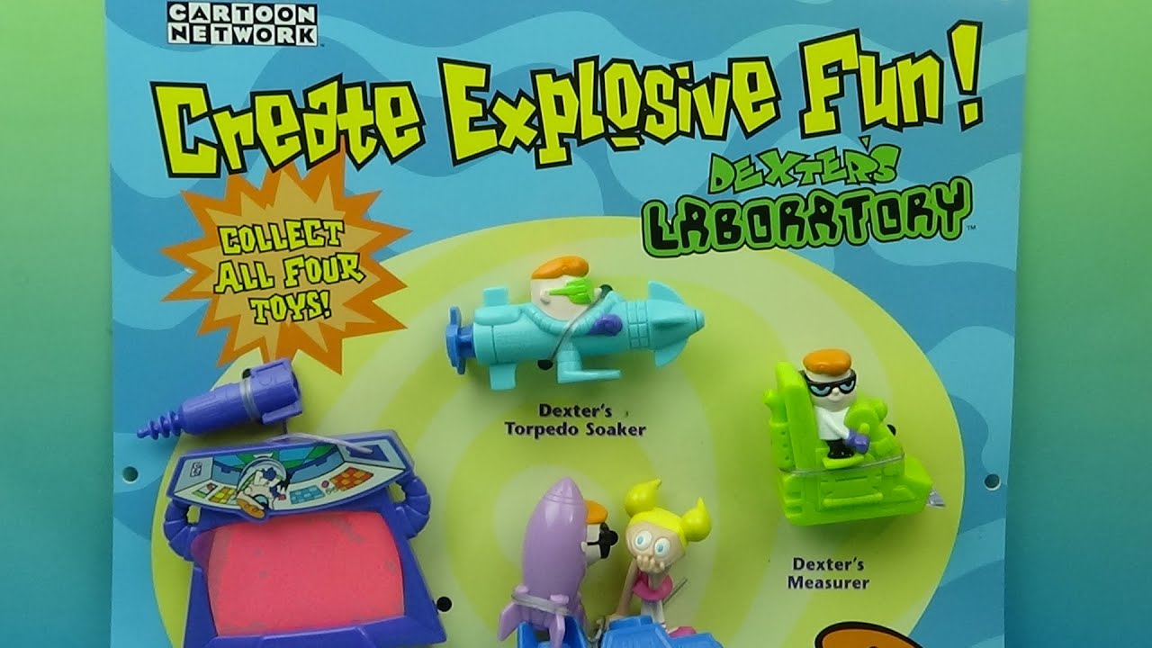Rare 1999 Dexter's Lab Subway Display & Toy Secrets Revealed
