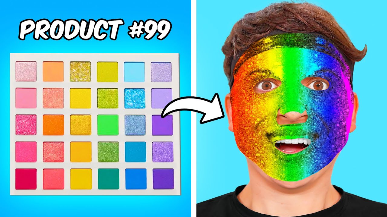 Expired Makeup Face Mask Experiment: 100-Product Challenge