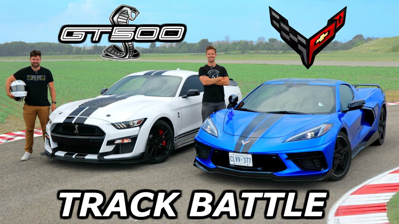 Shelby GT500 vs C8 Corvette Track Test: Shocking Results