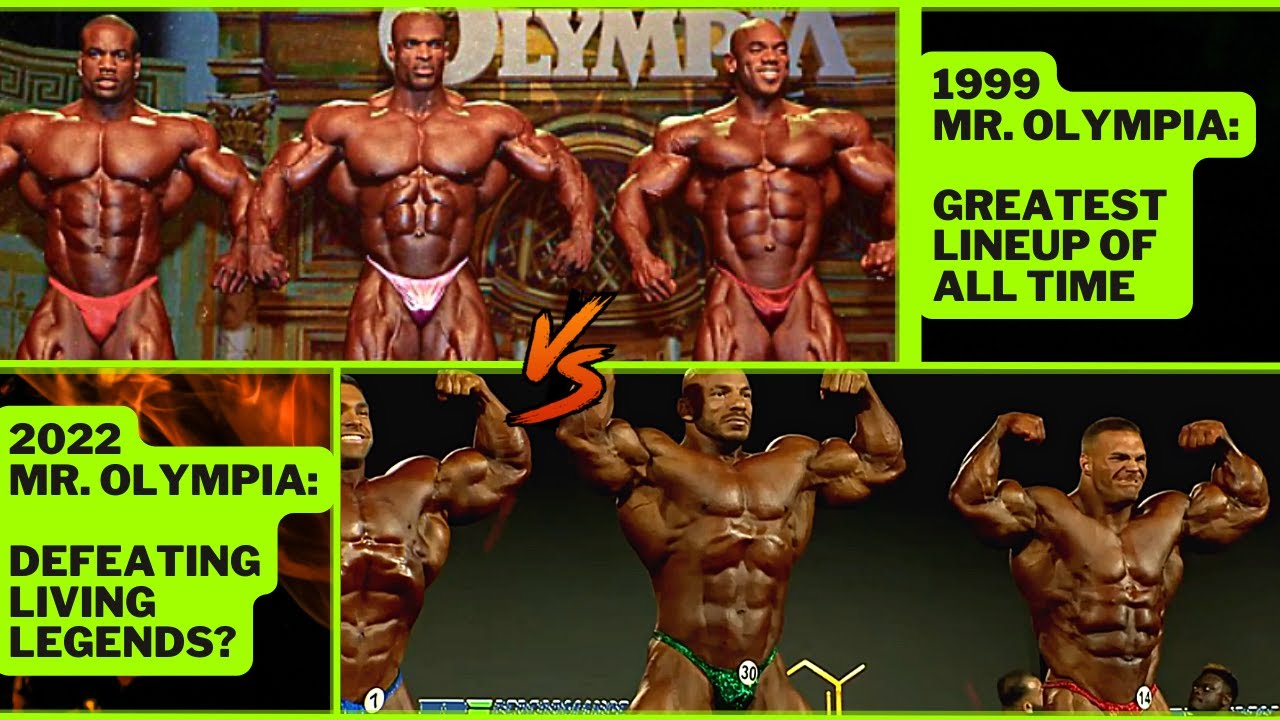 1999 vs 2022 Mr. Olympia: Ultimate Lineup Comparison