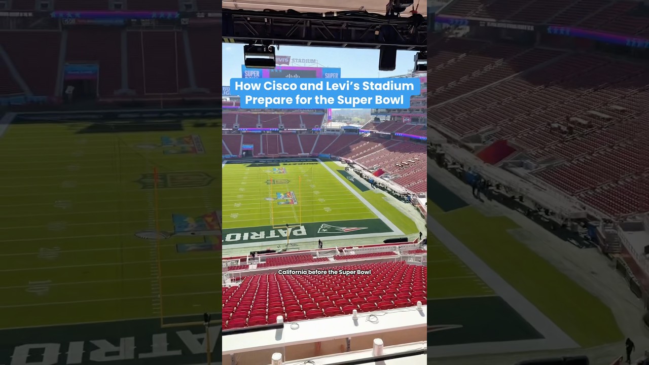 Levi Stadium's Super Bowl Tech: Wi-Fi 7 & Security