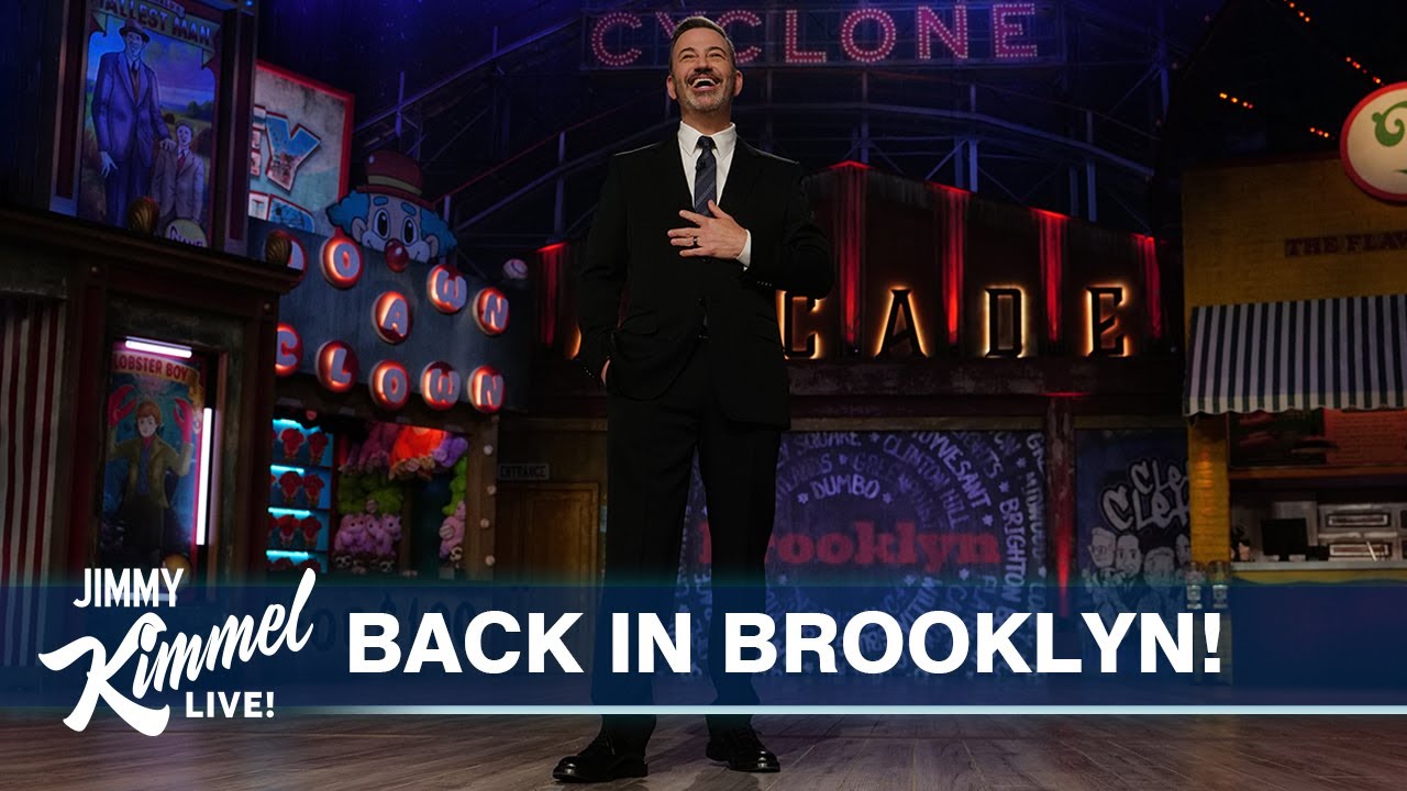 Jimmy Kimmel Brooklyn Monologue: Political Satire & NY Sports