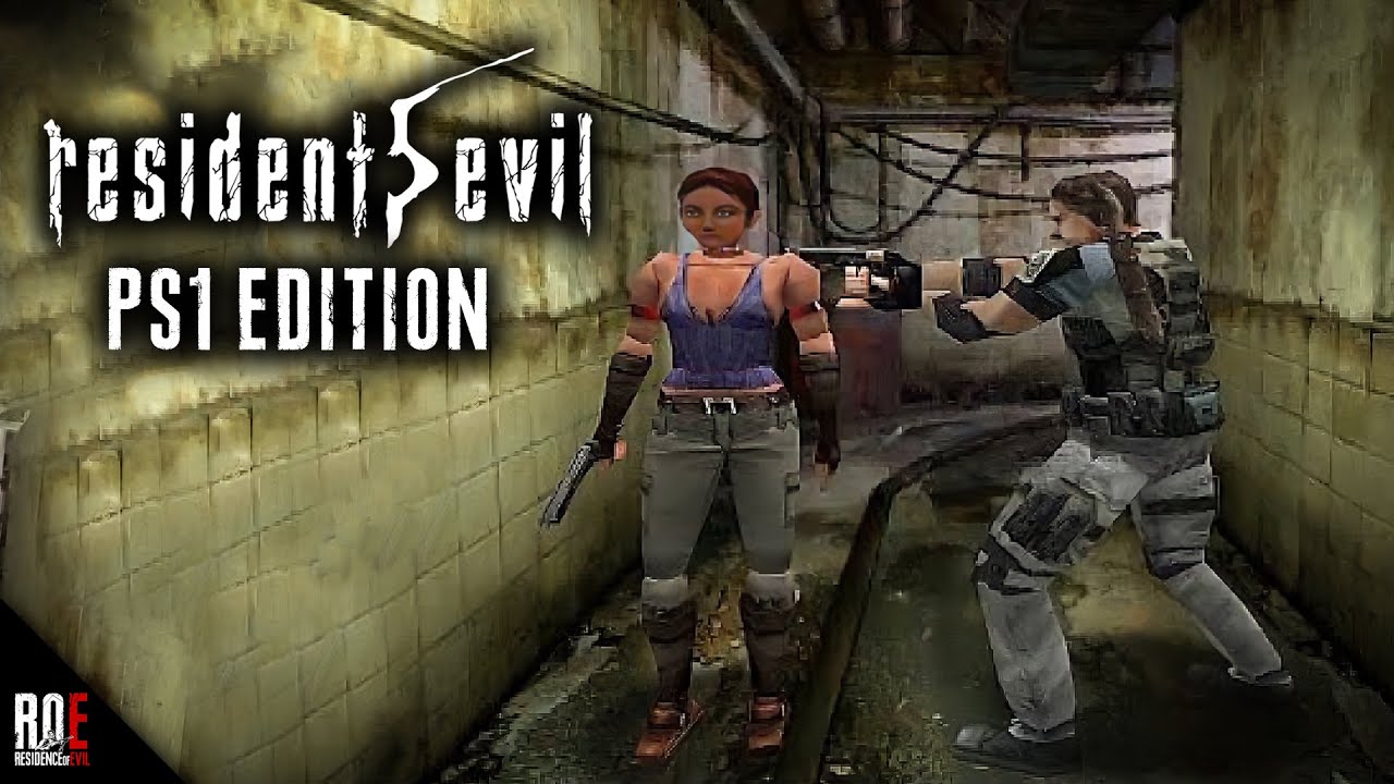 Resident Evil 5 PS1 Demake: Horror Reimagined