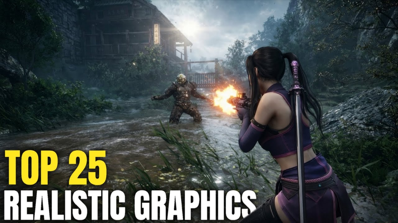 Top 25 Mobile Games with Stunning Graphics in 2024