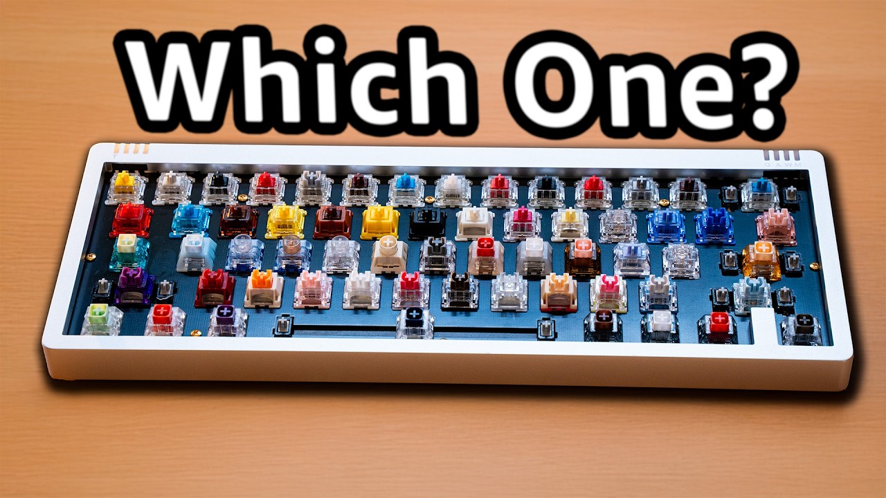 How to Choose the Perfect Keyboard Switch for You