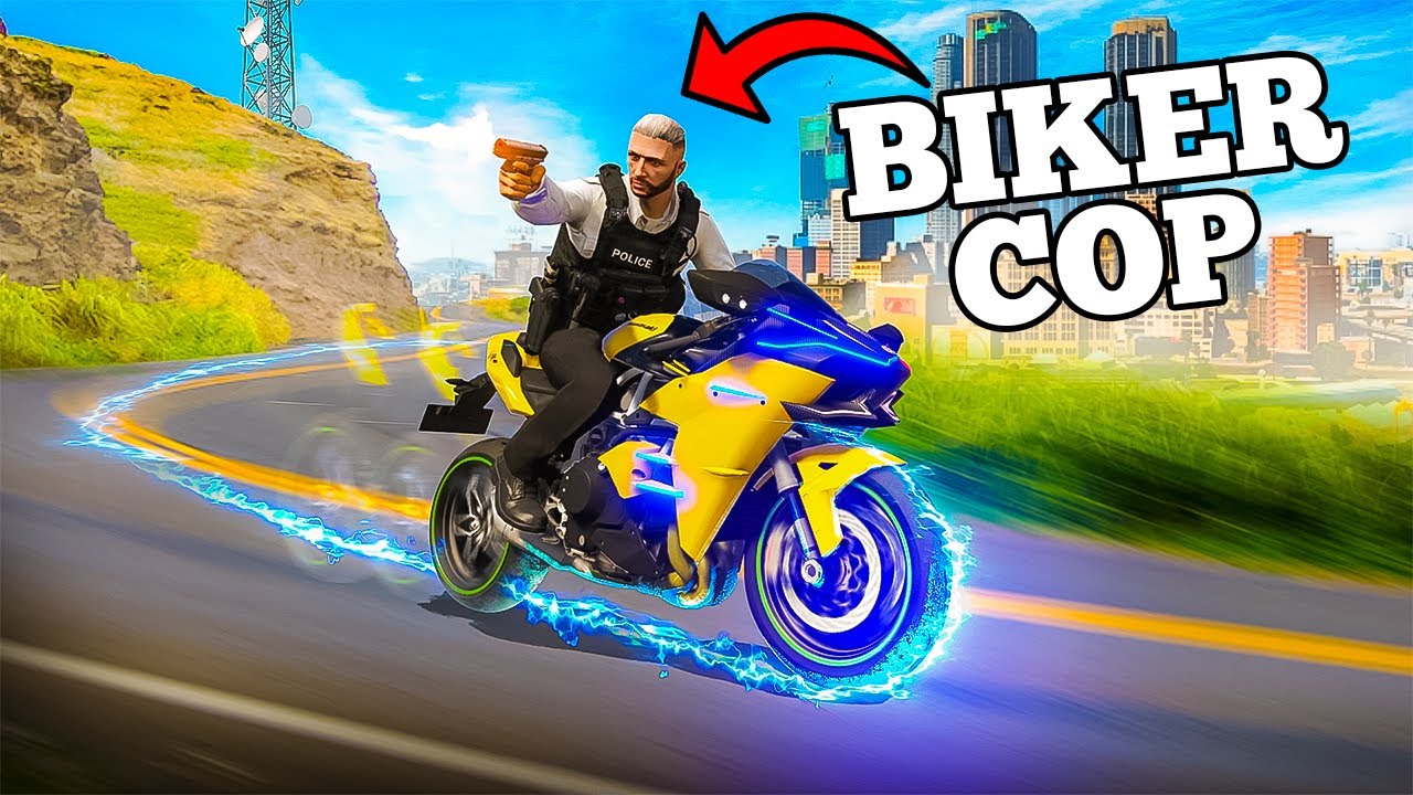 Kawasaki Ninja H2 vs BMW M1000RR: Ultimate GTA Police Bike Showdown