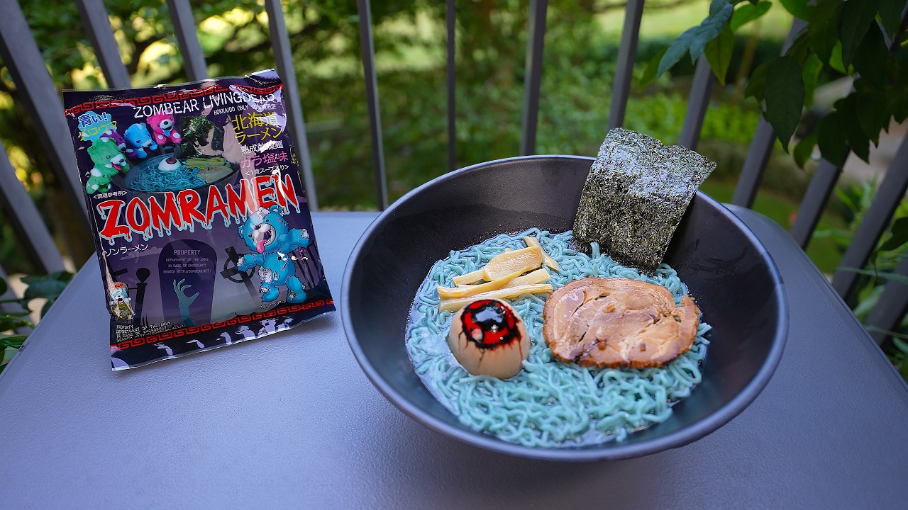 Spooky Japan Ramen Taste Test: Zombie Bear Noodles Reviewed