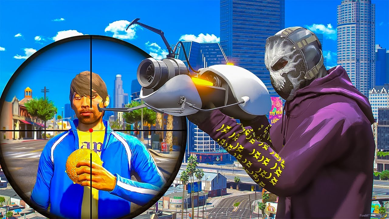 Portal Gun Hitman Gameplay: Stealth Kills & Creative Escapes