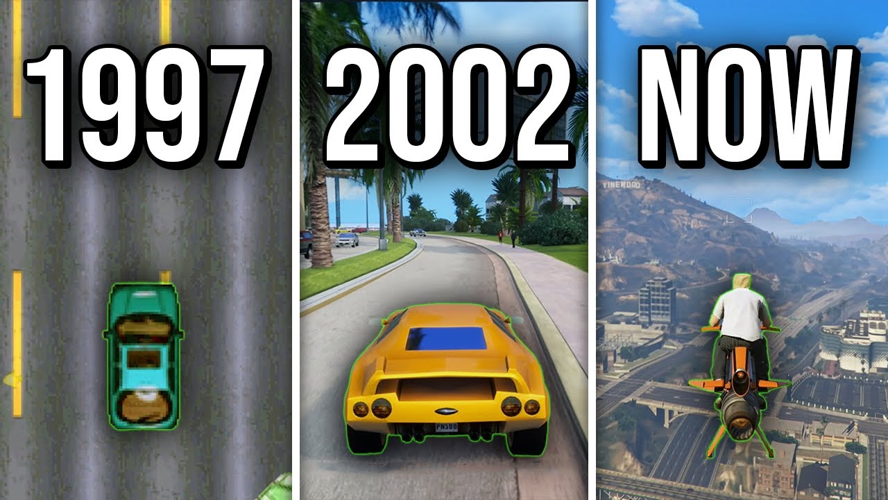 Play Every GTA Game: Evolution from 1997 to Today