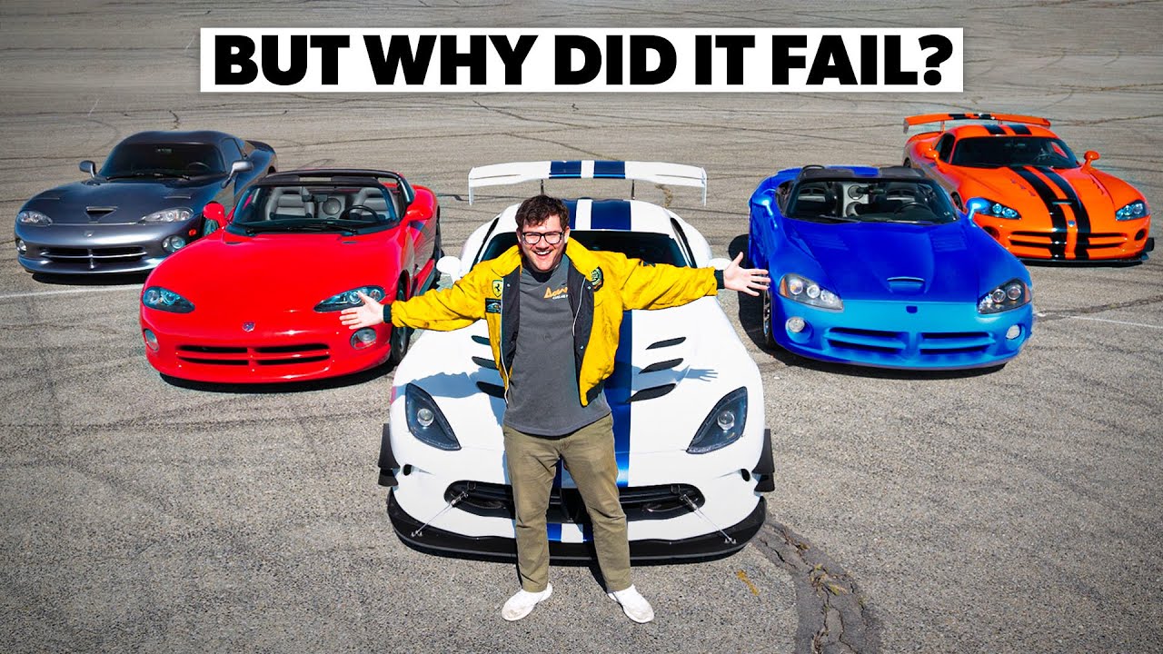 Dodge Viper Generations Compared: Raw Power to Refined Fury
