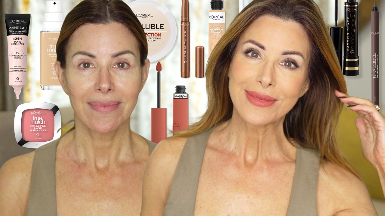 Full Face L'Oréal Makeup Tutorial: Budget Beauty Secrets Revealed