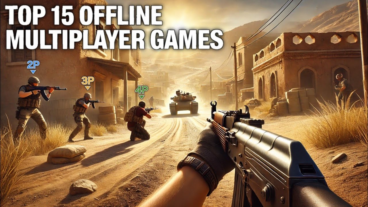 15 Best Offline Multiplayer Mobile Games for Friends (2024)