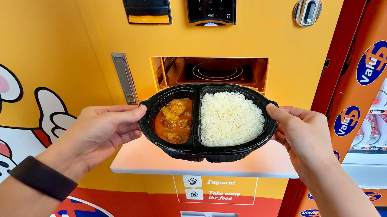 Singapore's Budget Vending Machine Cafe: Tried & Reviewed