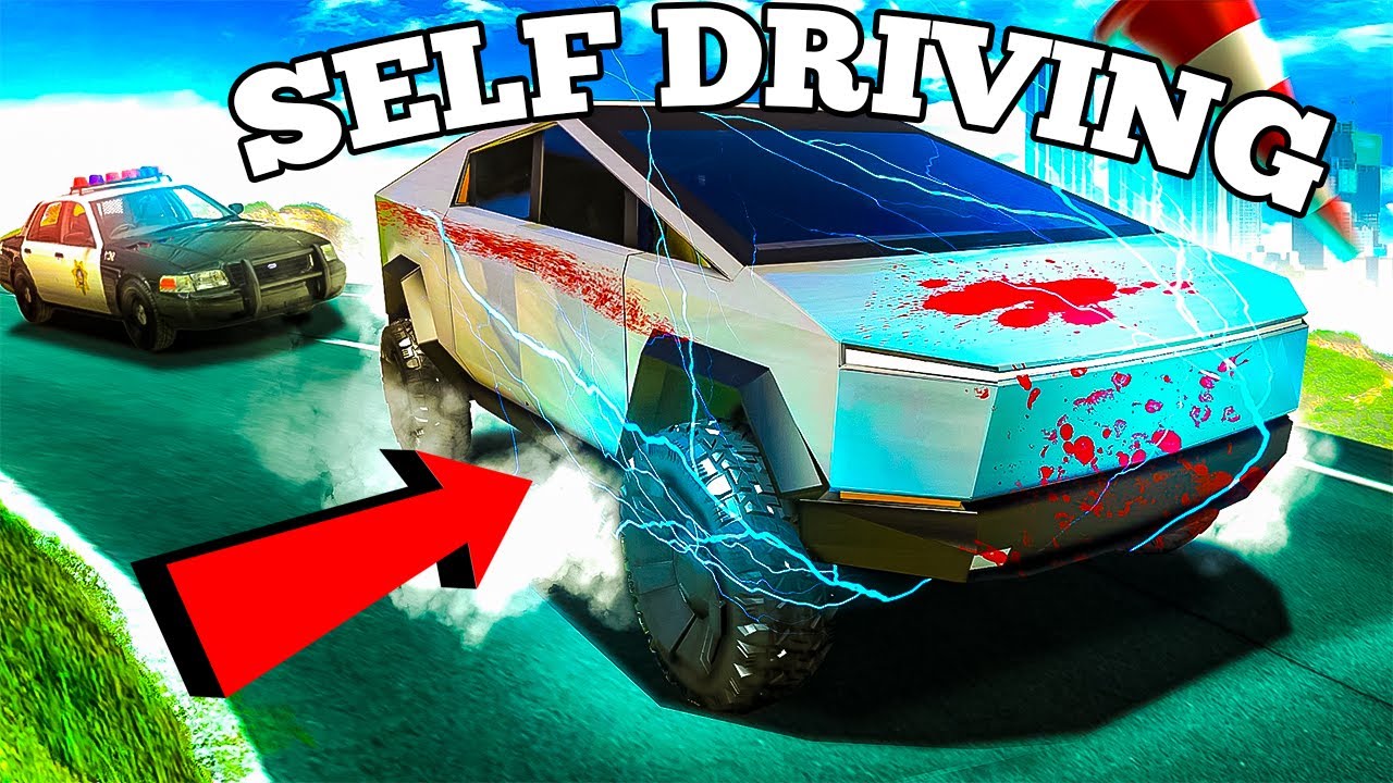 Tesla Self-Driving GTA 5 Cops Escape: Hilarious Fails & Insights