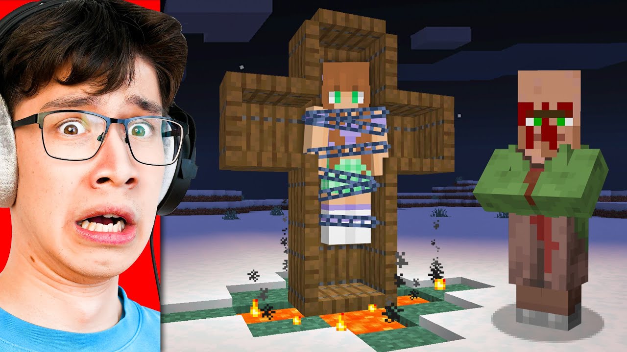 How to Prank Minecraft Friends with Blood Villagers