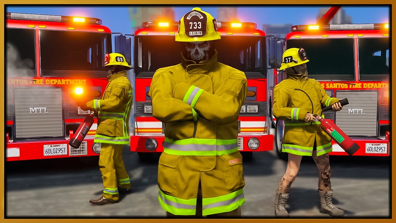 GTA Firefighter Training Chaos: Epic Fails & Unexpected Heist