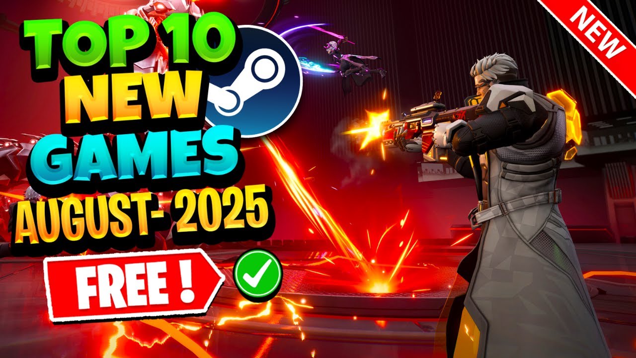 Top 10 Free Steam Games: August 2024 Must-Plays