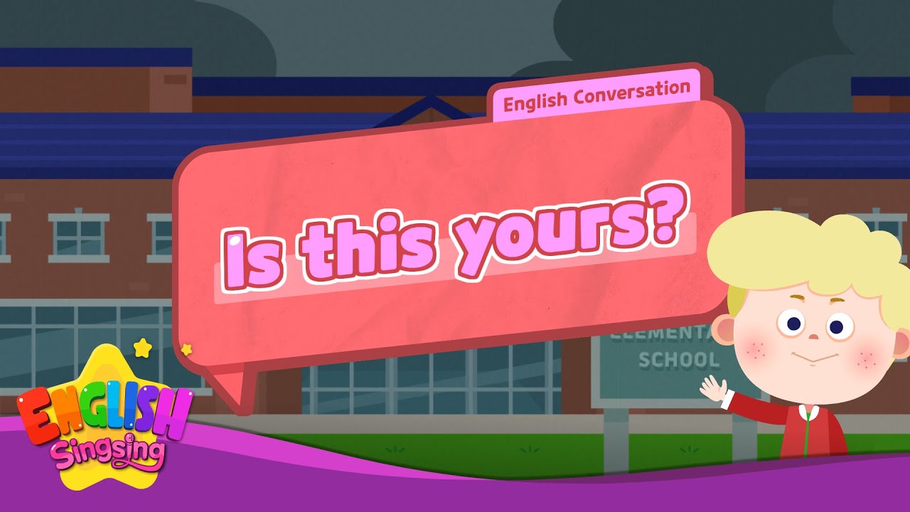 Master Basic English: Umbrella Ownership Dialogue Practice