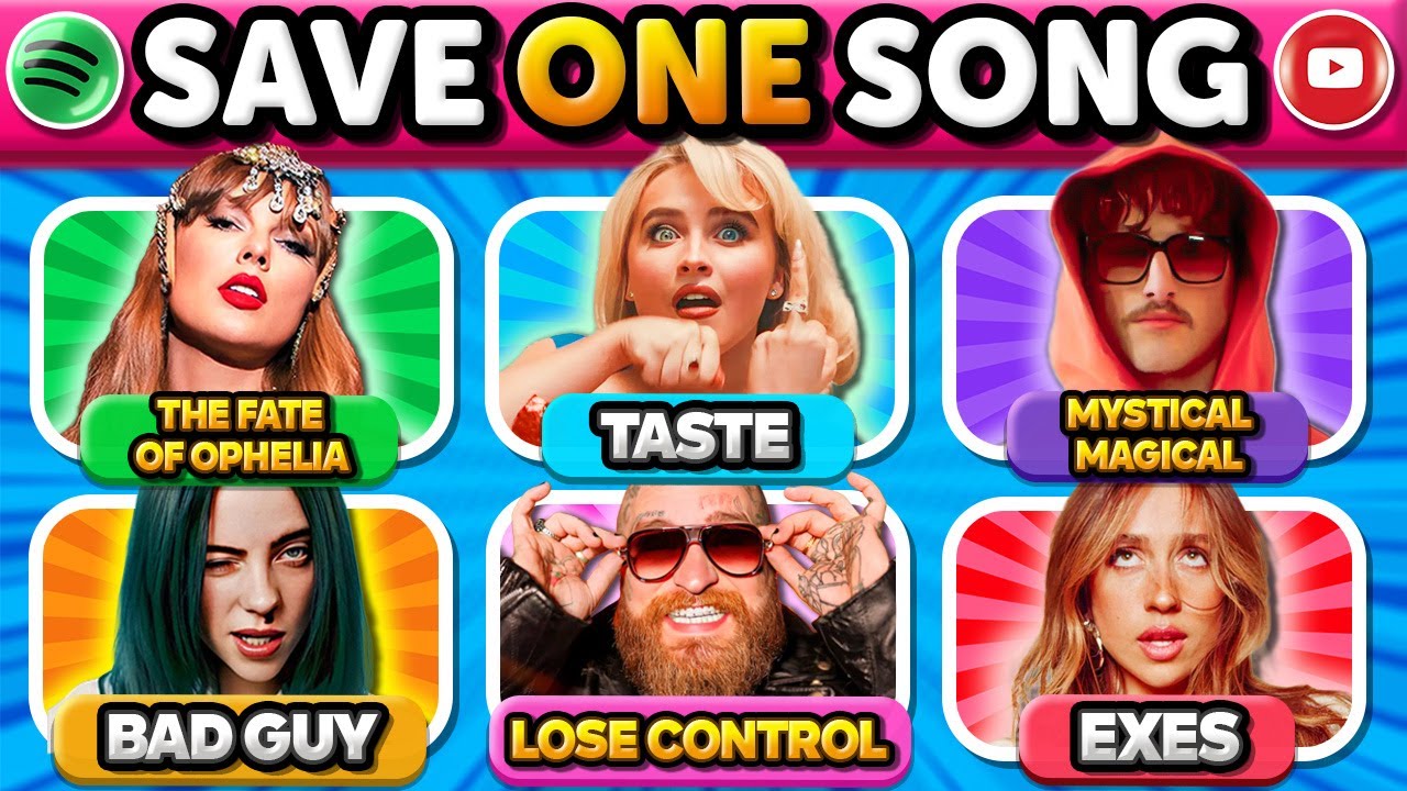 2025 Ultimate Music Quiz: Save One Song Per Artist Challenge